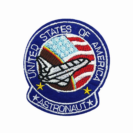 Embroidery design space Planet The Air Force Patches Iron On Embroidered Patch patch