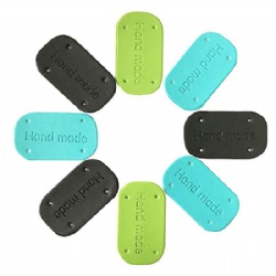 PU Leather Label For Shoes&Clothes&Jeans&Hats