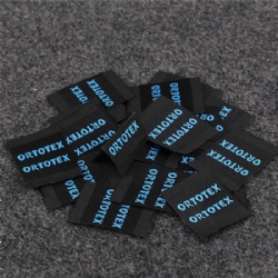 China Factory Custom High Density Brand Woven Label For GarmentDress