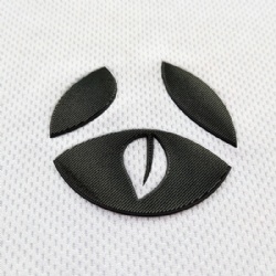 3D Flocking Pressing Silicone Label Heat Transfer Fabric Embossing TPU Label