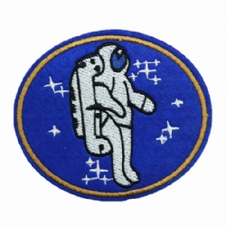 Embroidery design space Planet The Air Force Patches Iron On Embroidered Patch patch