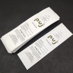 Washable Clothing Tag Woven Label For Tshirt