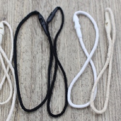 Cotton hang tag string